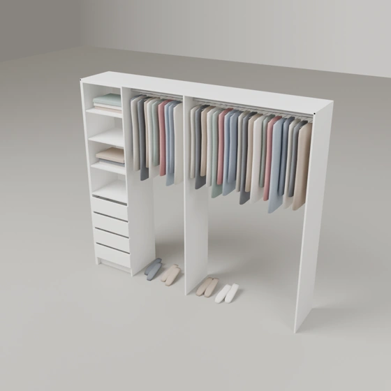 Wardrobe Package Four (4 Drawer)
